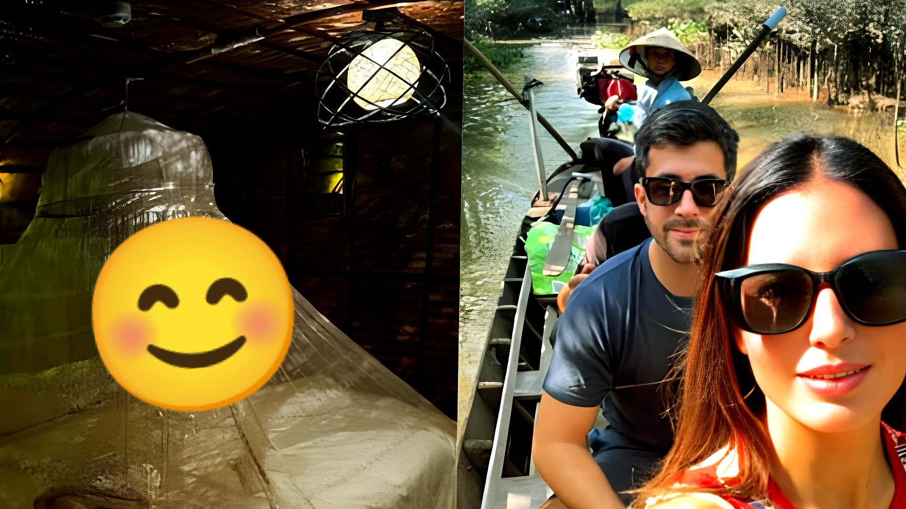 La vacanza da sogno di Gregoraci in Vietnam con il fidanzato Giulio: tra grappa di cobra e crociera sul Mekong