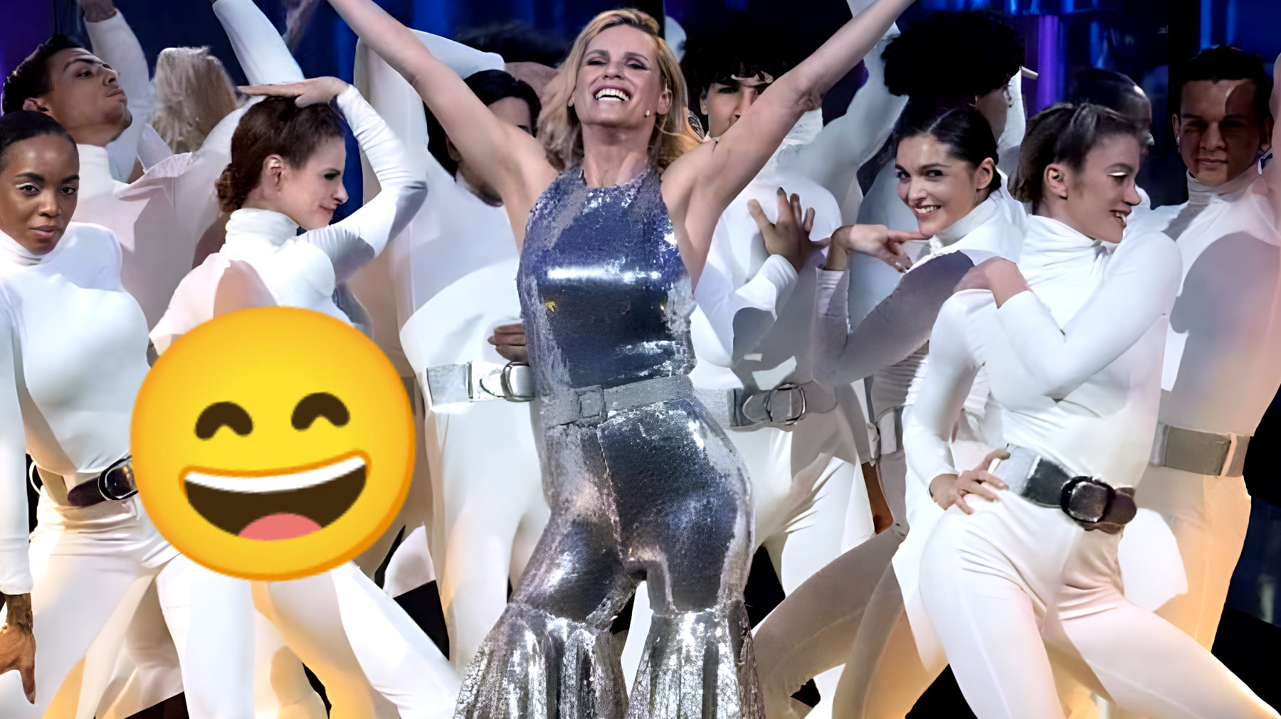 Michelle Hunziker incredibile durante le prove di 'Impossible': la carica è alle stelle!