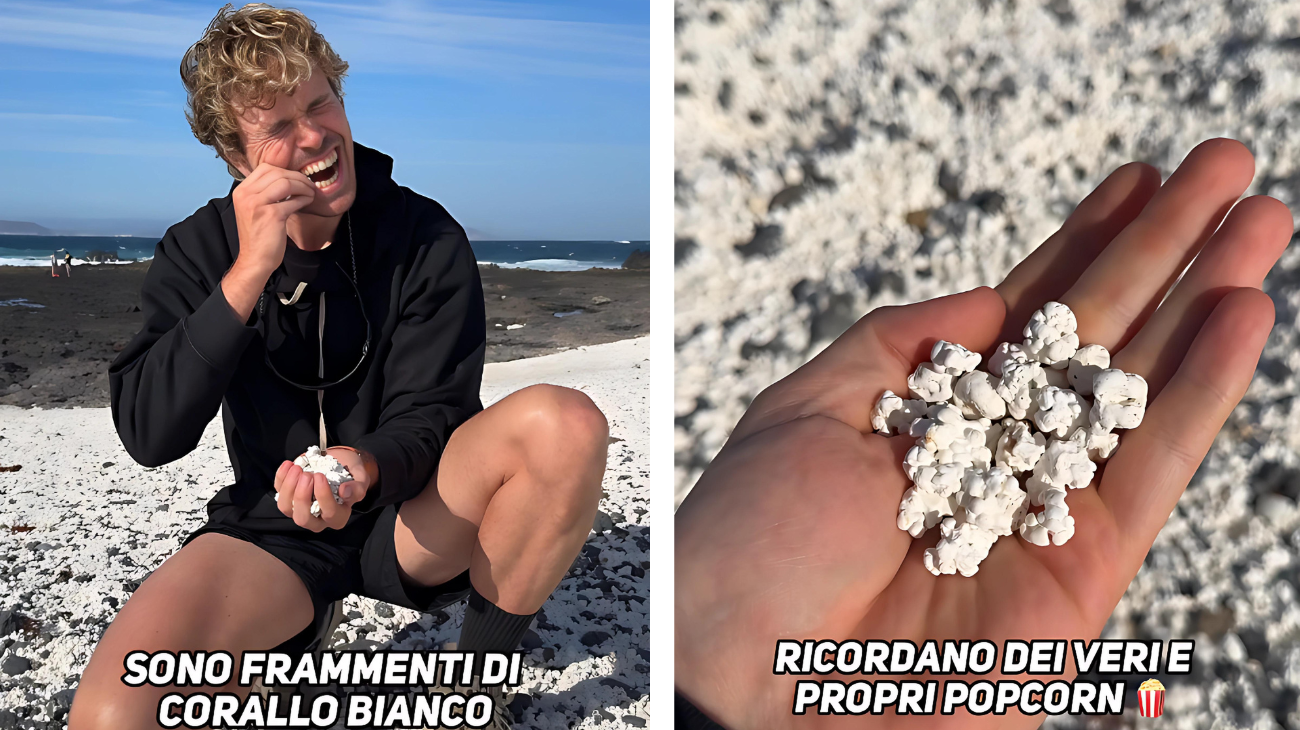 spiaggia pop corn